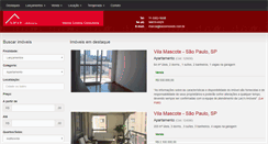 Desktop Screenshot of larysimoveis.com.br